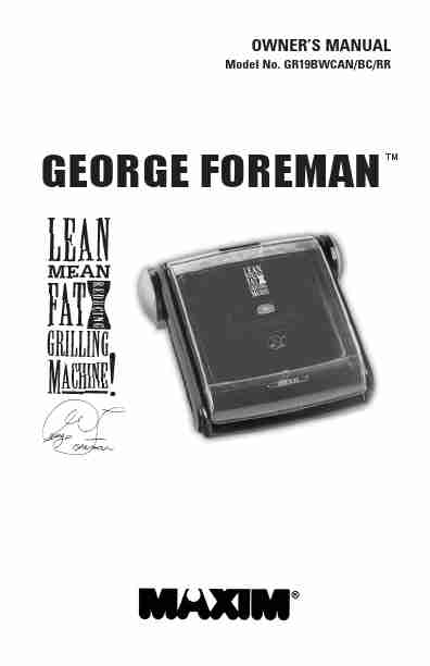 George Foreman Kitchen Grill GR19BWCAN-page_pdf